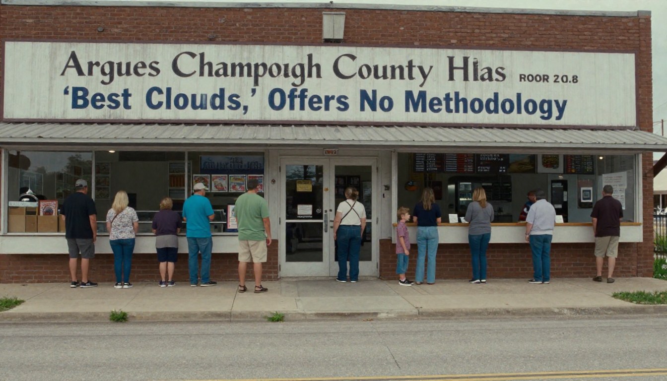 Local Argues Champaign County Has 'Best Clouds,' Offers No Methodology
