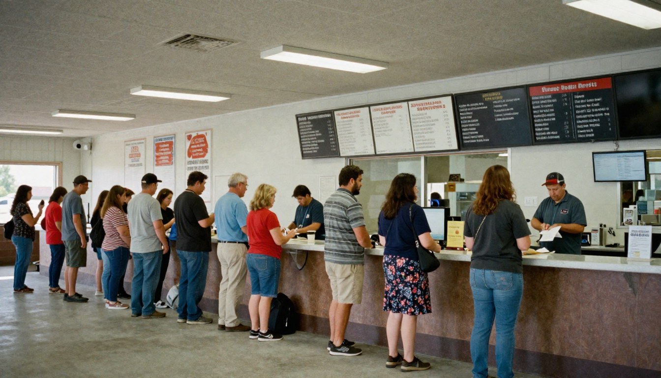 Local on Dunn Burton Road Rates Pickup Trucks Driving By Like Olympic Judges