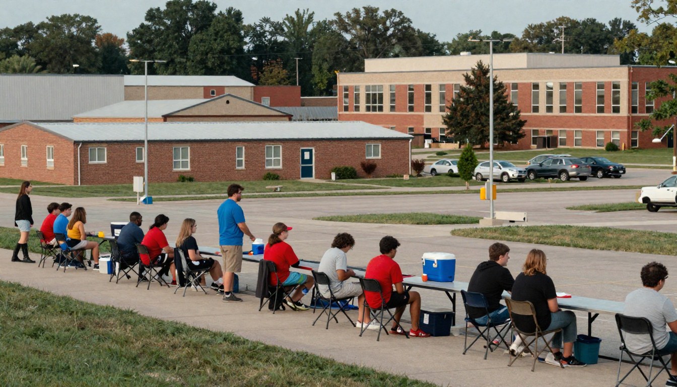 Man Watches Entire Youth Game Through Phone Camera, Misses Game